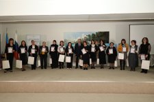 В Баку состоялась церемония награждения победителей проекта "Книги и писатели юбиляры" (ФОТО)