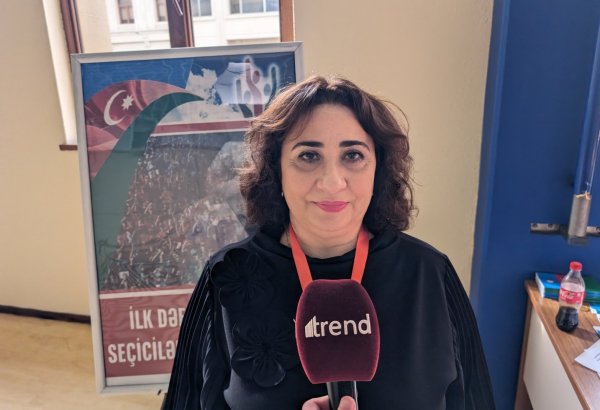 Continuous voter activity observed in Azerbaijan's election since morning - chairperson of election commission