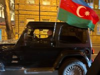 Baku hails jubilant car procession, marking Ilham Aliyev's presidential poll win (PHOTO)