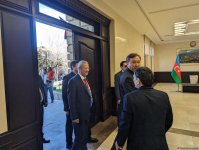 Делегация Организации тюркских государств прибыла на избирательный участок для наблюдения за президентскими выборами в Азербайджане (ФОТО)