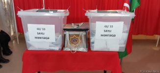 На избирательном участке №33 в поселке Гобу зафиксирована активность избирателей - председатель (ФОТО)