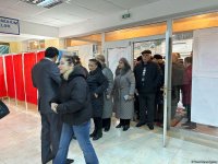 В Сураханском районе наблюдается наплыв избирателей в участки (ФОТО)