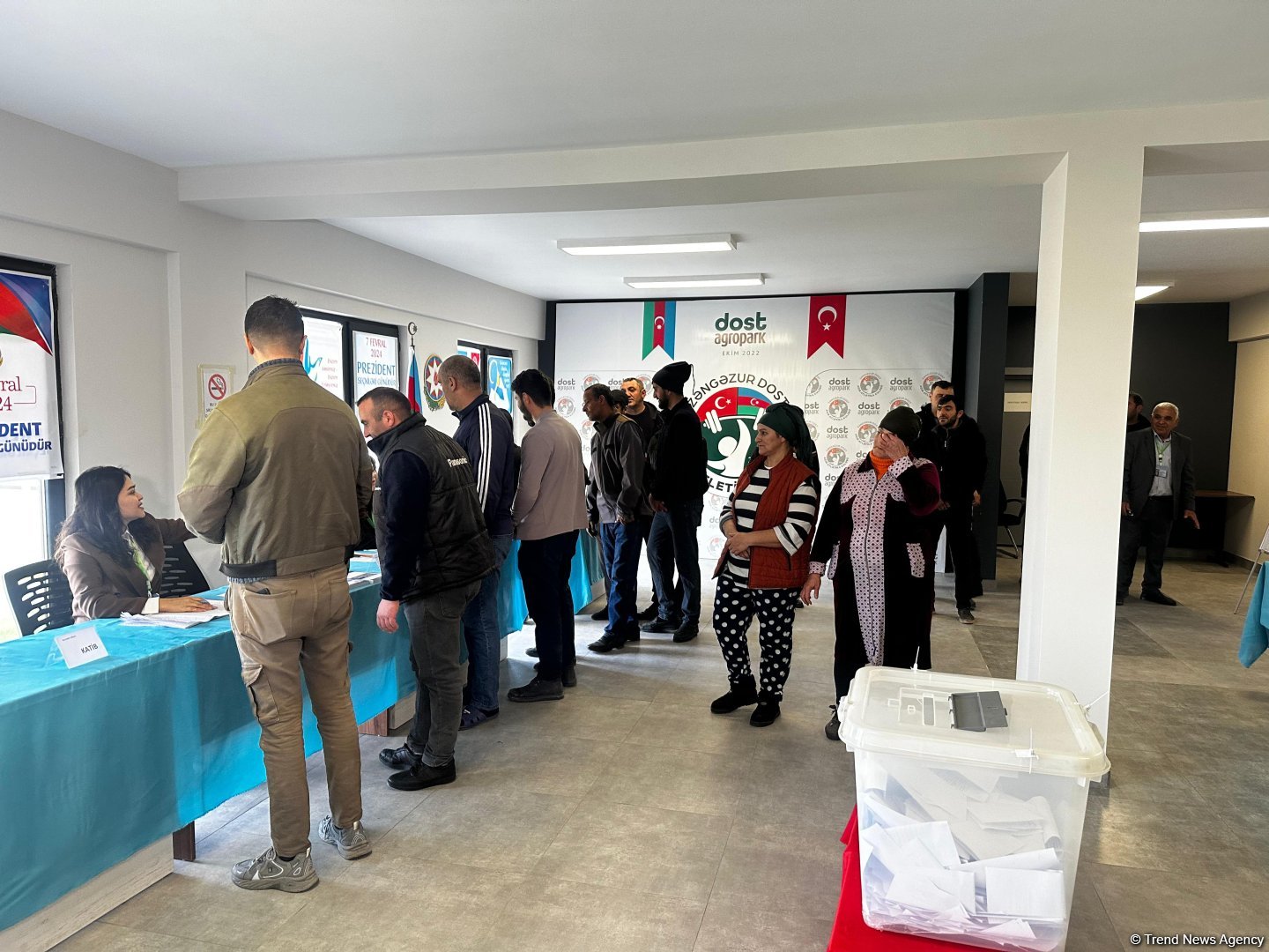 Azerbaijan's Alibayli village of Zangilan district discloses number of observers for presidential election (PHOTO)