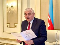Azerbaijan's Central Election Commission announces latest presidential election results (PHOTO)