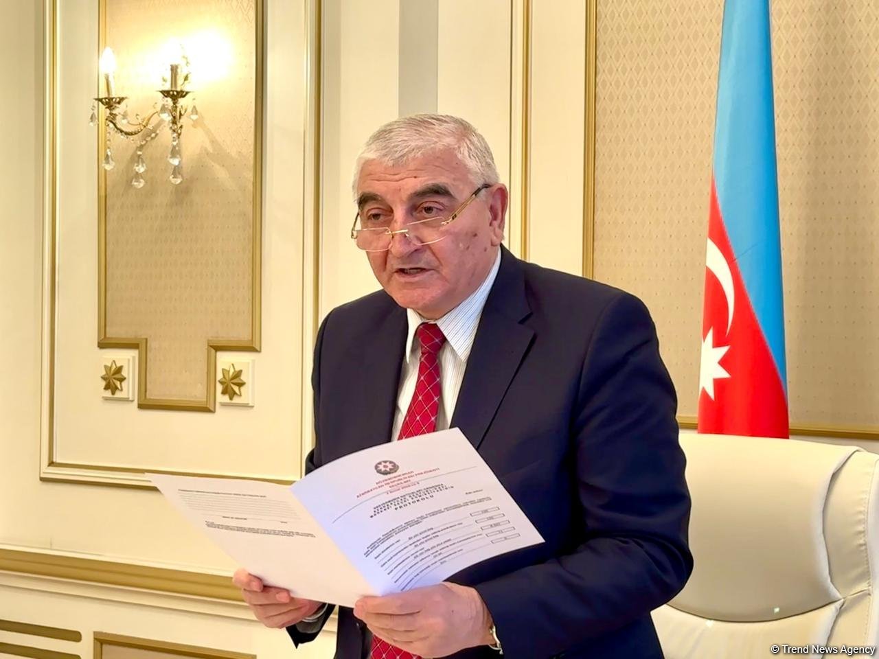 Azerbaijan's Central Election Commission announces latest presidential election results (PHOTO)