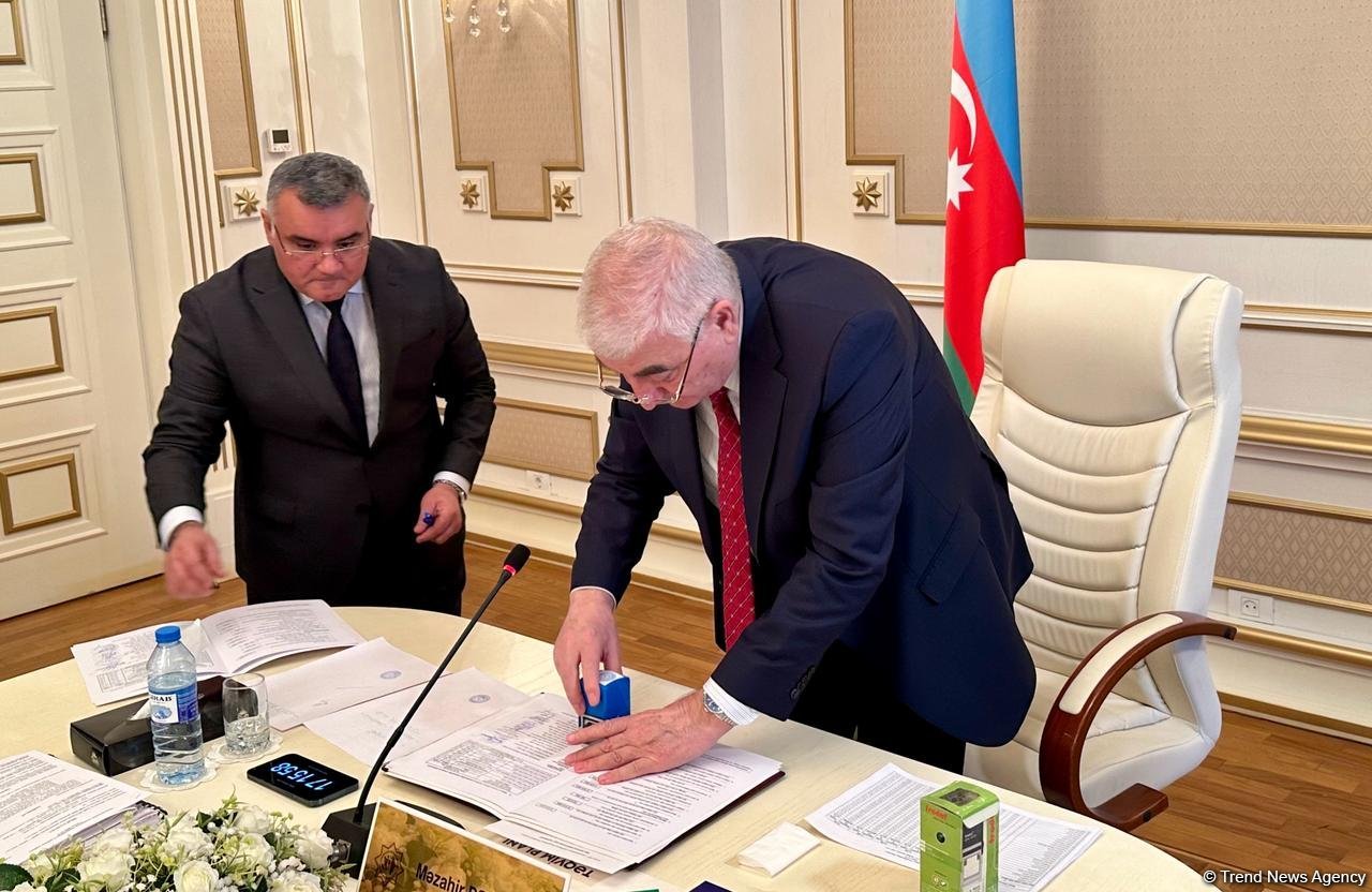 Azerbaijan's Central Election Commission announces latest presidential election results (PHOTO)