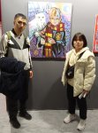 Картина Нигяр Нариманбековой экспонируется на престижной выставке в Париже (ФОТО)