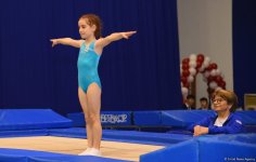 Стартовали соревнования 8-го открытого чемпионата Азербайджана и открытого первенства Баку по прыжкам на батуте (ФОТО)