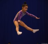Стартовали соревнования 8-го открытого чемпионата Азербайджана и открытого первенства Баку по прыжкам на батуте (ФОТО)