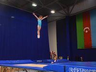 Стартовали соревнования 8-го открытого чемпионата Азербайджана и открытого первенства Баку по прыжкам на батуте (ФОТО)