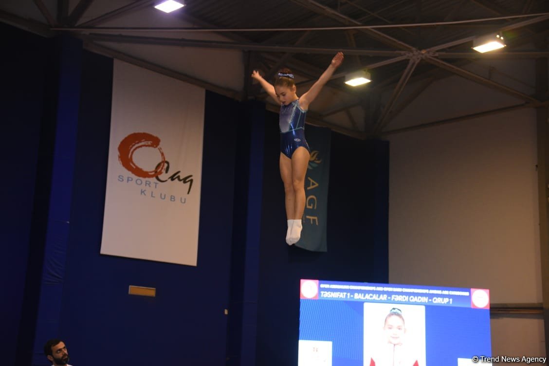 Стартовали соревнования 8-го открытого чемпионата Азербайджана и открытого первенства Баку по прыжкам на батуте (ФОТО)