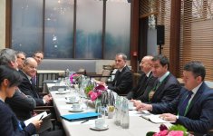 President Ilham Aliyev, German Chancellor Olaf Scholz, Armenian PM hold meeting in Munich (PHOTO/VIDEO)