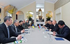 В Мюнхене состоялась встреча Президента Азербайджана Ильхама Алиева с Володимиром Зеленским (ФОТО/ВИДЕО)