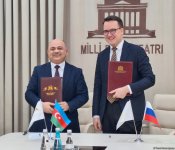 Национальные театры Азербайджана и России подписали меморандум о сотрудничестве (ФОТО)