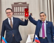 Национальные театры Азербайджана и России подписали меморандум о сотрудничестве (ФОТО)