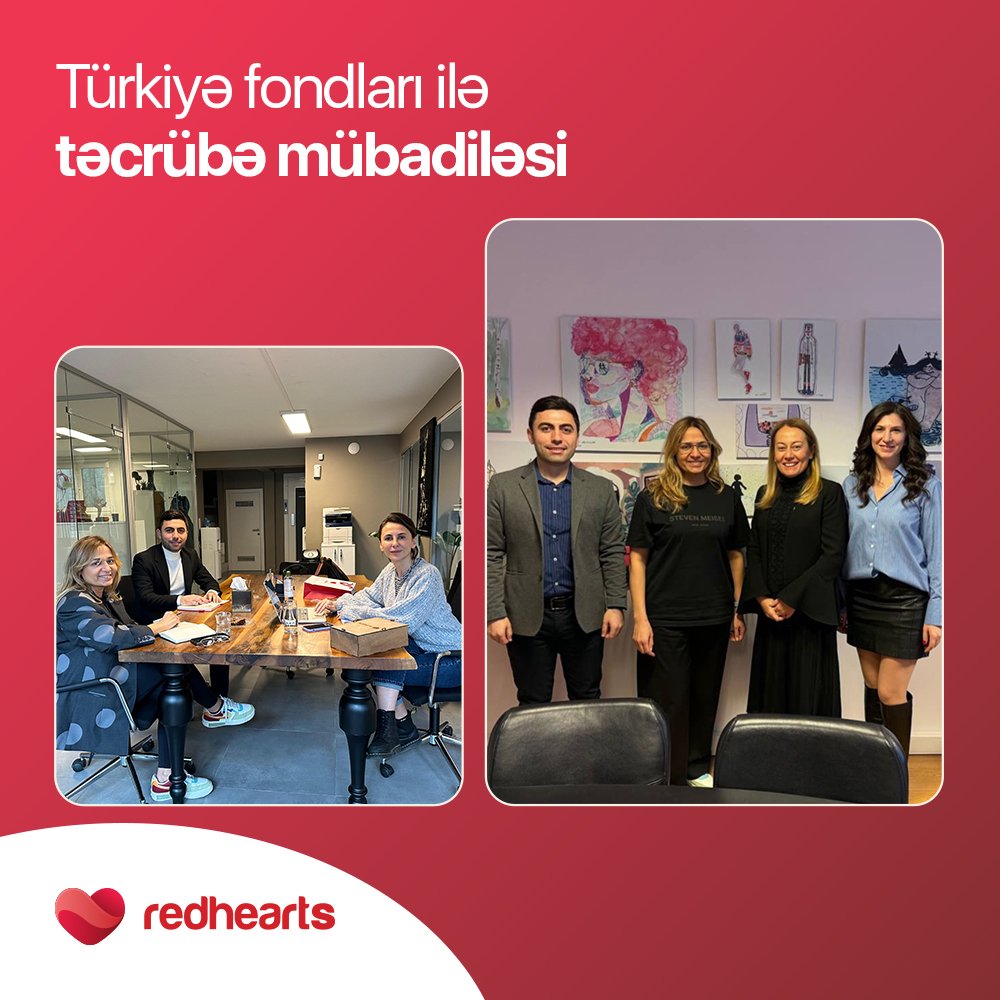 Civil society institutions in Türkiye, hosted the colleagues of the Red Hearts Foundation