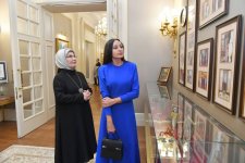 В Анкаре состоялась встреча Первой леди Мехрибан Алиевой и Первой леди Эмине Эрдоган (ФОТО)