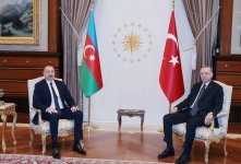 В Анкаре состоялась встреча Президента Ильхама Алиева и Президента Реджепа Тайипа Эрдогана один на один (ФОТО/ВИДЕО)