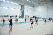 В Баку проходят учебно-тренировочные сборы гимнасток из регионов (ФОТО)
