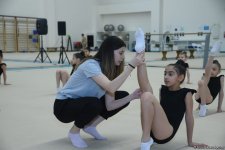В Баку проходят учебно-тренировочные сборы гимнасток из регионов (ФОТО)