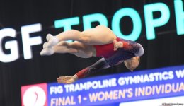 Azerbaijani gymnasts vie for World Cup medals as final competition day kicks off (PHOTO)