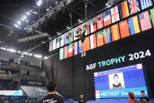 Azerbaijani gymnasts vie for World Cup medals as final competition day kicks off (PHOTO)