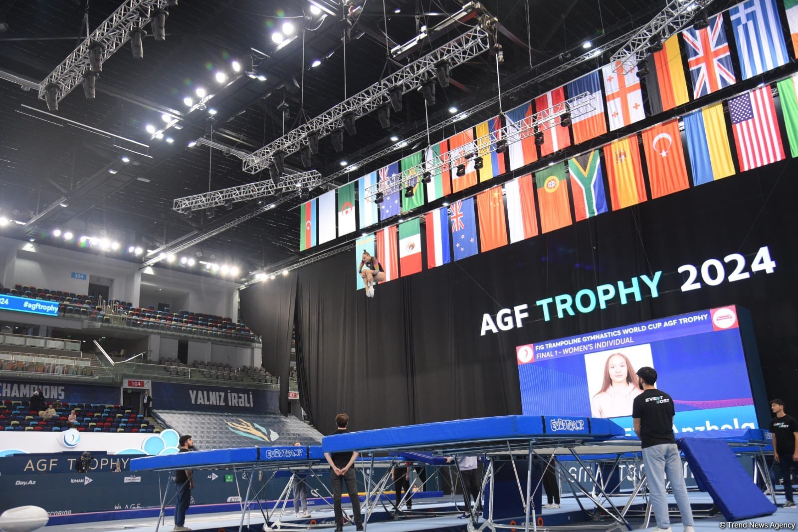 Azerbaijani gymnasts vie for World Cup medals as final competition day kicks off (PHOTO)