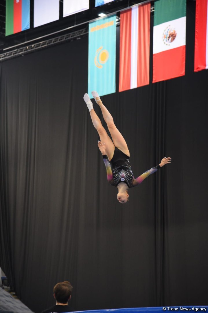 Azerbaijani gymnasts vie for World Cup medals as final competition day kicks off (PHOTO)