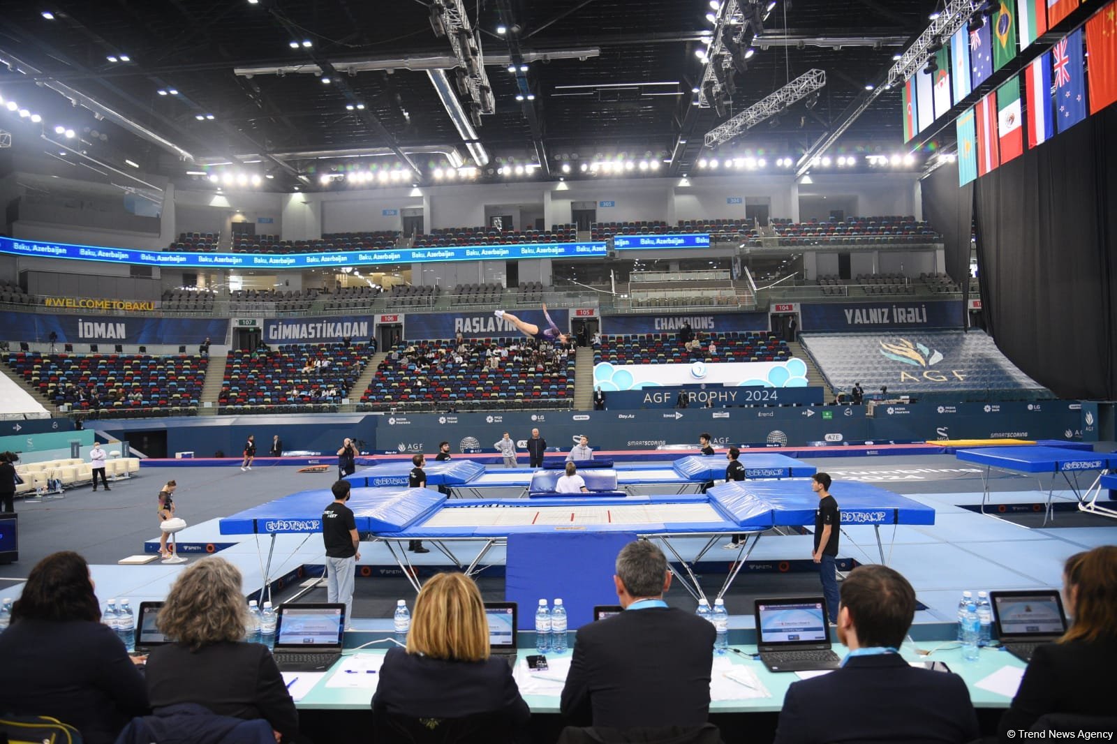 Azerbaijani gymnasts vie for World Cup medals as final competition day kicks off (PHOTO)