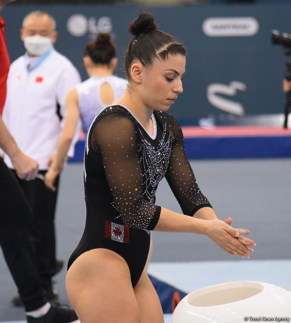 Azerbaijani gymnasts vie for World Cup medals as final competition day kicks off (PHOTO)