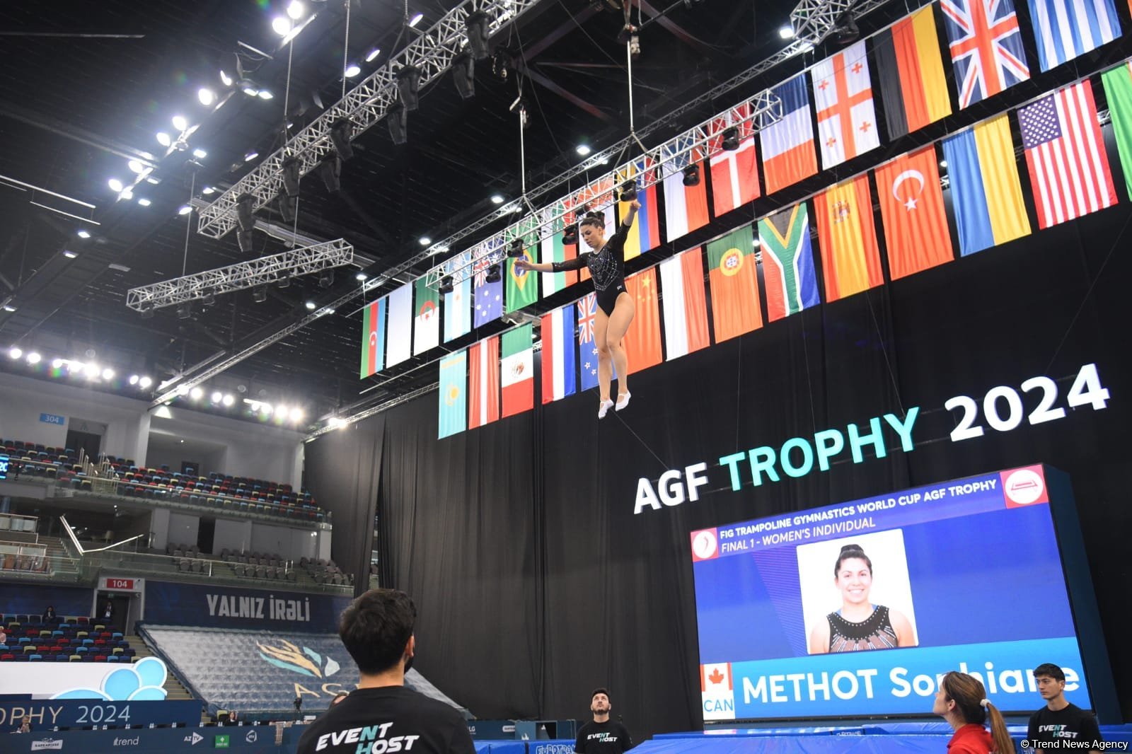 Azerbaijani gymnasts vie for World Cup medals as final competition day kicks off (PHOTO)