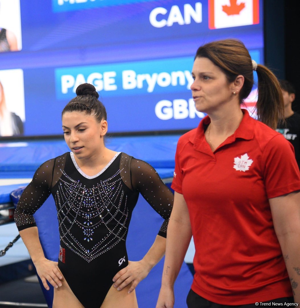 Azerbaijani gymnasts vie for World Cup medals as final competition day kicks off (PHOTO)