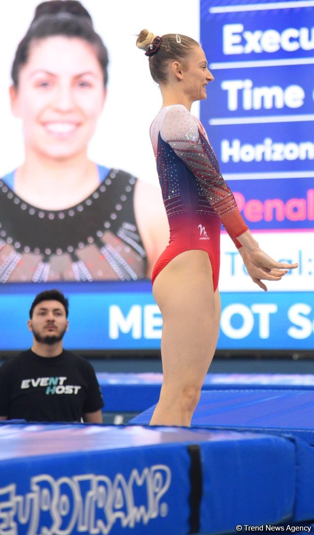 Azerbaijani gymnasts vie for World Cup medals as final competition day kicks off (PHOTO)