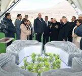 Президент Ильхам Алиев заложил фундамент мемориала жертвам Ходжалинского геноцида и встретился с представителями общественности района (ФОТО/ВИДЕО)