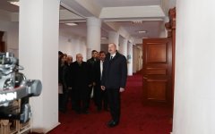 Президент Ильхам Алиев заложил фундамент мемориала жертвам Ходжалинского геноцида и встретился с представителями общественности района (ФОТО/ВИДЕО)