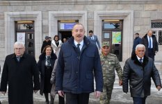 Президент Ильхам Алиев заложил фундамент мемориала жертвам Ходжалинского геноцида и встретился с представителями общественности района (ФОТО/ВИДЕО)