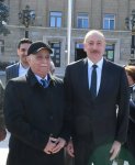 Президент Ильхам Алиев заложил фундамент мемориала жертвам Ходжалинского геноцида и встретился с представителями общественности района (ФОТО/ВИДЕО)
