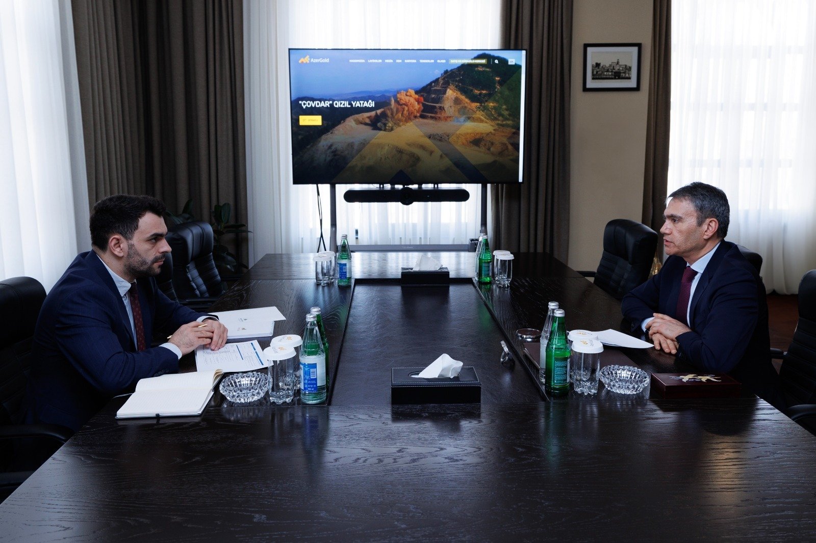 Председатель Правления ЗАО «AzerGold» провел очередную встречу с победителем третьего конкурса «Yüksəliş»