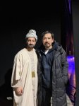 Турал Ахмед сыграл молодого Деде Горгуда в Бишкеке  - медаль  "Манас", национальный кыргызский халат  (ФОТО)