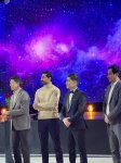 Турал Ахмед сыграл молодого Деде Горгуда в Бишкеке  - медаль  "Манас", национальный кыргызский халат  (ФОТО)