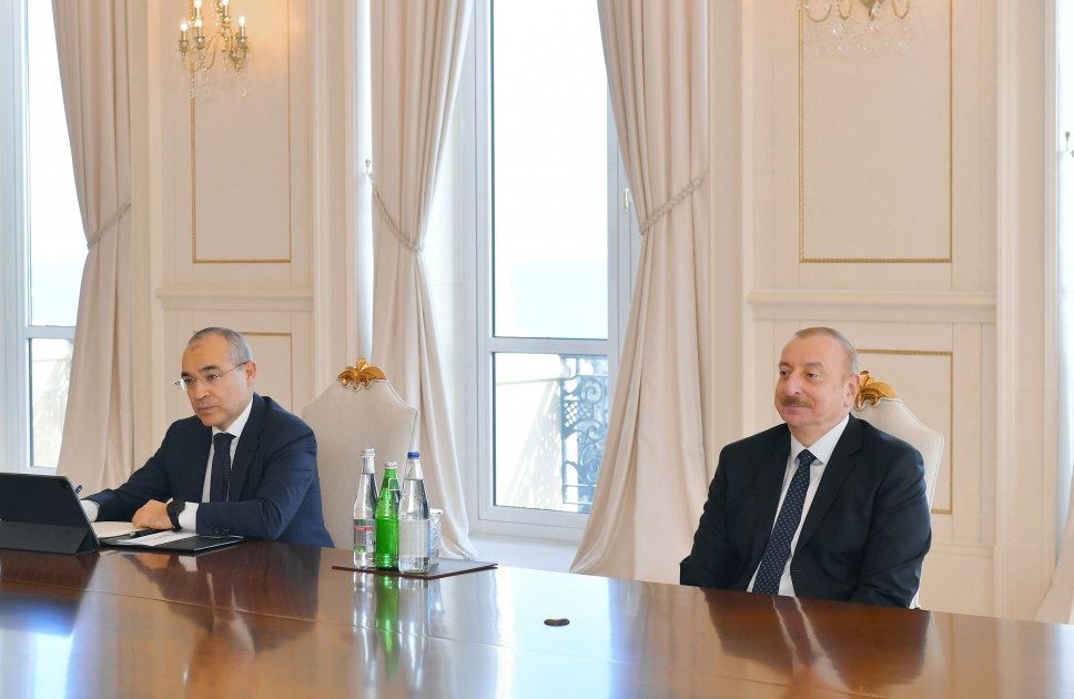 Президент Ильхам Алиев принял делегацию, возглавляемую председателем Восточного комитета немецкой экономики Михаэлем Хармсом (ФОТО/ВИДЕО)