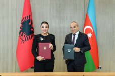 Азербайджан и Албания подписали соглашение об экономическом сотрудничестве (ФОТО)