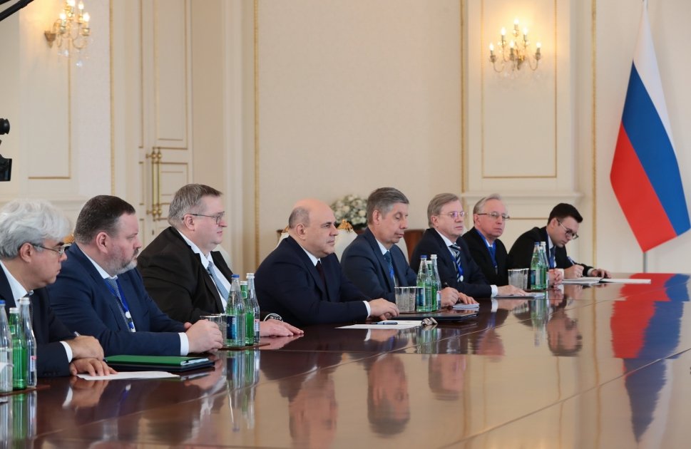 President Ilham Aliyev, Russian PM hold meeting (PHOTO/VIDEO)