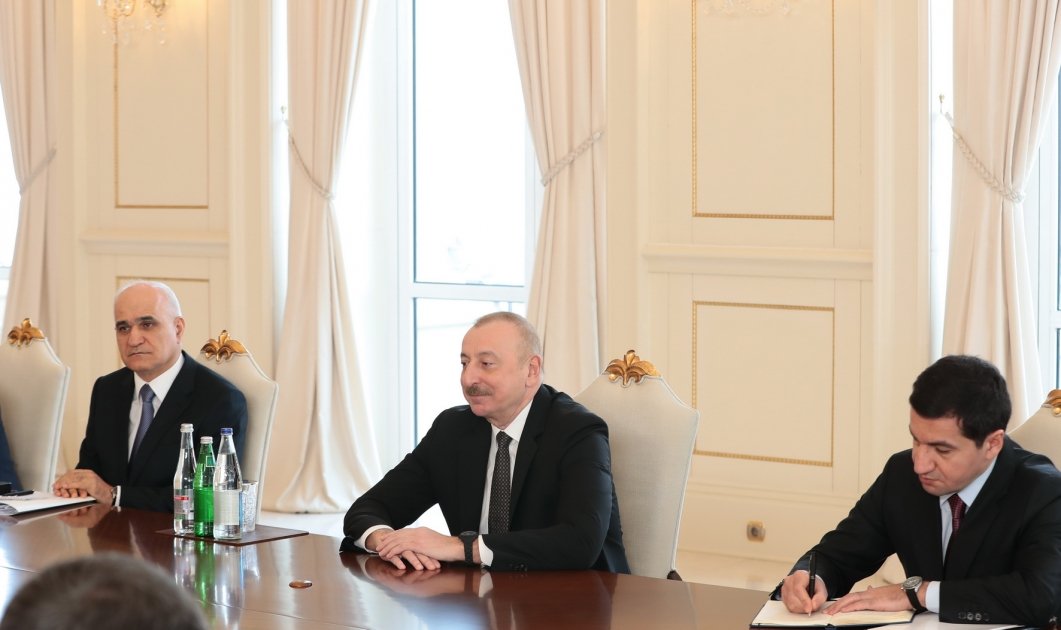 President Ilham Aliyev, Russian PM hold meeting (PHOTO/VIDEO)