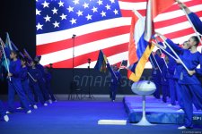 В Баку состоялась торжественная церемония открытия Кубка мира FIG по спортивной гимнастике (ФОТО)