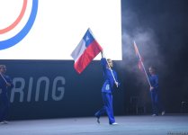 В Баку состоялась торжественная церемония открытия Кубка мира FIG по спортивной гимнастике (ФОТО)