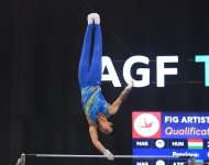Azerbaijan hosts second day of FIG Artistic Gymnastics World Cup competitions (PHOTO)