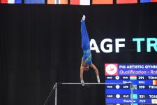 Azerbaijan hosts second day of FIG Artistic Gymnastics World Cup competitions (PHOTO)