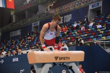 Azerbaijan hosts second day of FIG Artistic Gymnastics World Cup competitions (PHOTO)