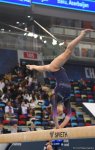 Лучшие моменты второго дня соревнований Кубка мира по спортивной гимнастике в Баку (ФОТО)
